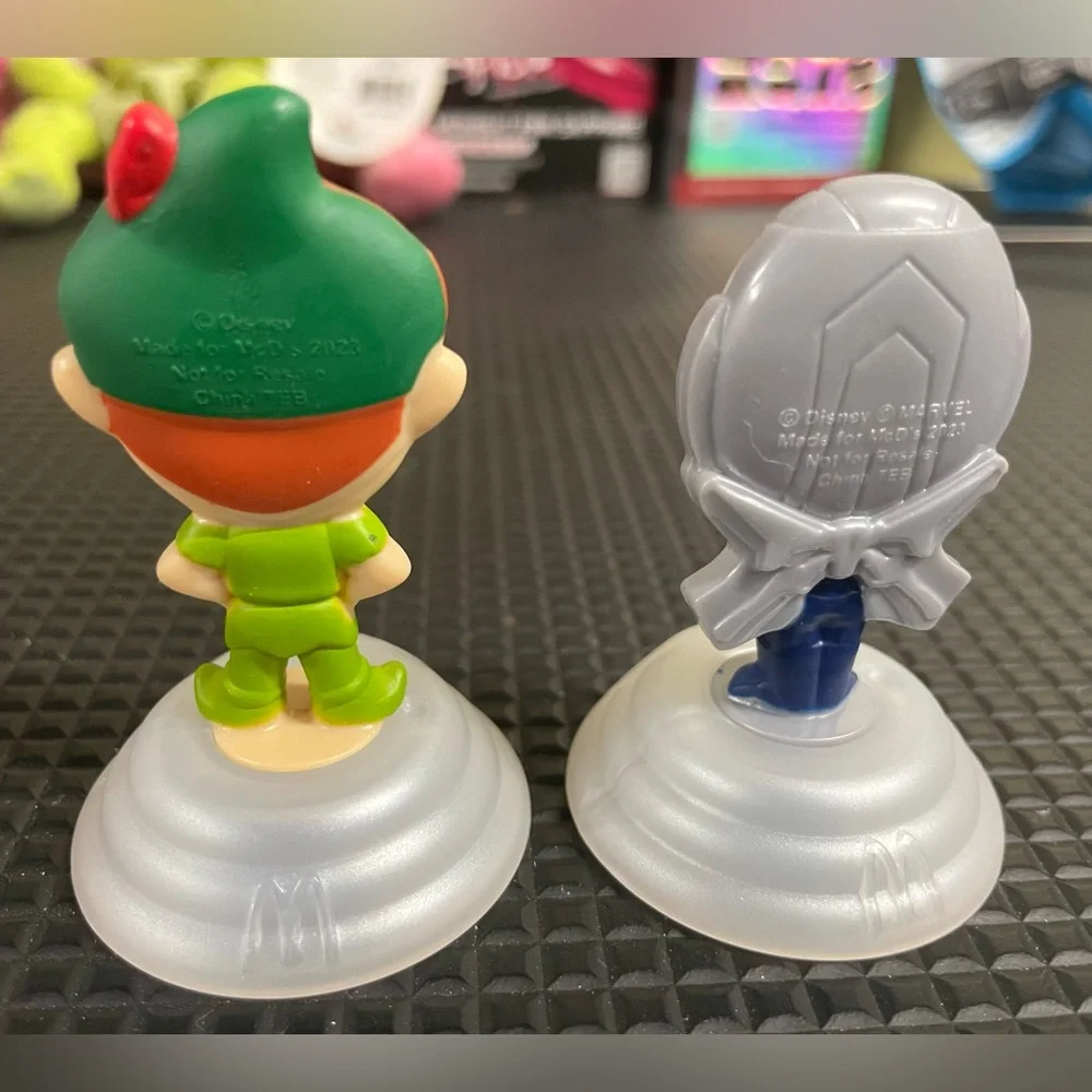 Disney 100 McDonald’s Happy Meal kids toys- Peter Pan and Marvel The Wasp